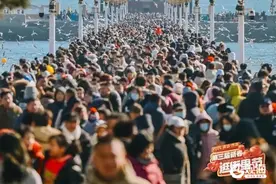 日均客流量超30万人次！第三届青岛新春逛街里节活力满满图片