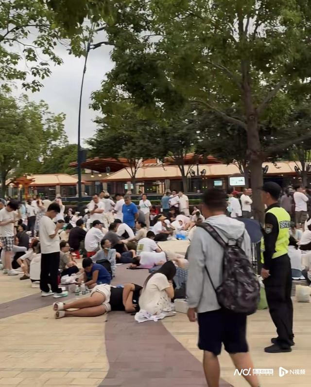 彻夜排队入园，景点被商拍霸占，上海迪士尼黄牛多惹网友吐槽