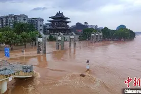 桂林升级发布洪水红色预警 洪水防御提升至Ⅱ级应急响应图片