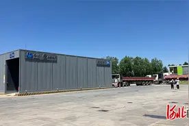 记者走基层丨雄安新区首座中化重卡换电站投入运营图片
