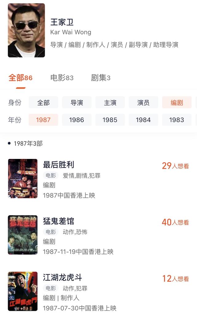 王家卫与王晶都有共同的来时路