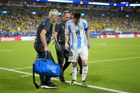 梅西受伤离场、劳塔罗绝杀！阿根廷第16次夺得美洲杯冠军图片