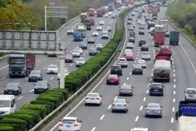 滚动｜目前江苏高速公路总体运行平稳，部分路段车流量较大图片