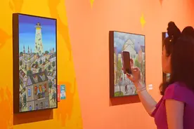 在博物馆与“喵星人”相遇 “寻喵启事”艺术展川博开启图片