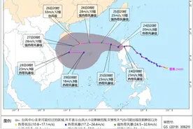 台风“潭美”来了！安徽这些地方有中到大雨图片
