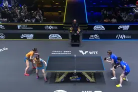 孙颖莎/王曼昱夺得WTT欧洲大满贯瑞典站女双冠军图片