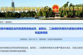 济南市槐荫区自然资源局党组成员、副局长、二级调研员傅效杰接受纪律审查和监察调查图片