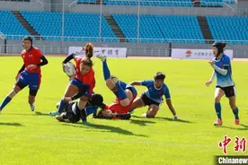 2024年全国7人制橄榄球系列积分赛激战正酣图片