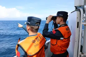 听中国海警执法员讲述别样海上春节故事：新年不仅要有年味，更要“守卫”图片