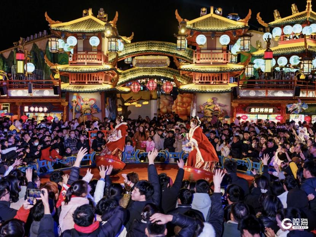 全龄畅玩、光影沉浸！青岛山海间不夜城主题街区焕新升级