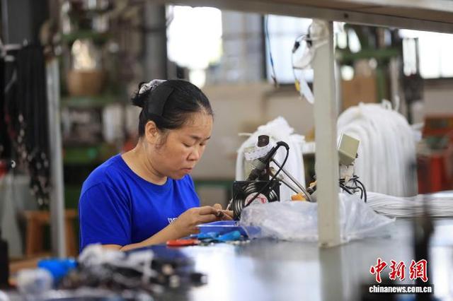 广西融安：粤桂协作产业园 小小数据线畅销东盟