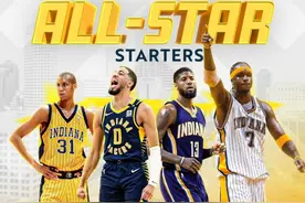 哈利伯顿成为步行者队史第4位入选全明星首发的球员 上一位是乔治图片