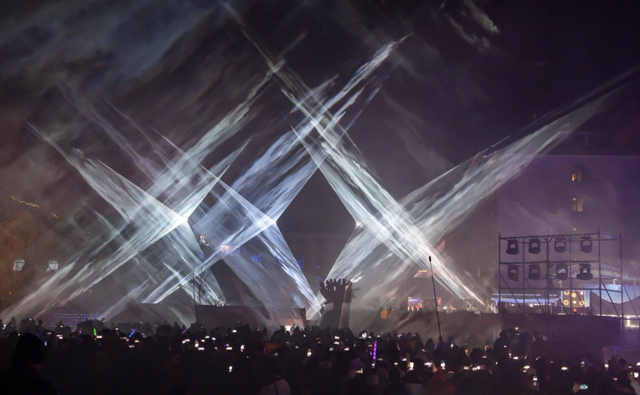 延庆双灯会｜冰雕不眠，龙庆峡被光唤醒！