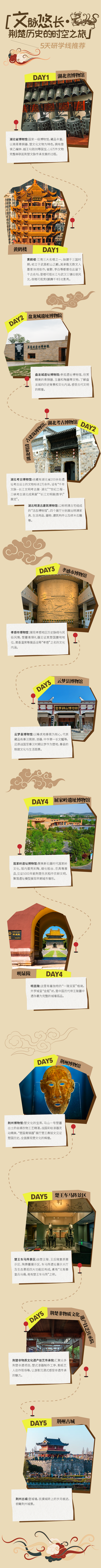 5天解锁荆楚文化之旅，边玩边涨知识！