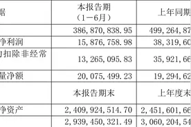 广电电气：2023年上半年净利润1587.68万元 同比下降58.57%图片