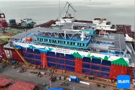 总造价约1.17亿元！乐东龙栖湾海洋牧场第三座深远海智能养殖旅游平台交付图片