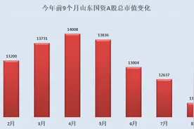 年内新高！山东国资A股公司总市值达1.42万亿元，单月增长2256亿元图片
