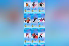 海报｜最佳战绩！中国队第三个亚冬会金牌九宫格集齐图片