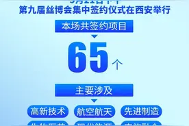 第九届丝博会举行集中签约仪式 共签约项目65个、总投资超470余亿元图片