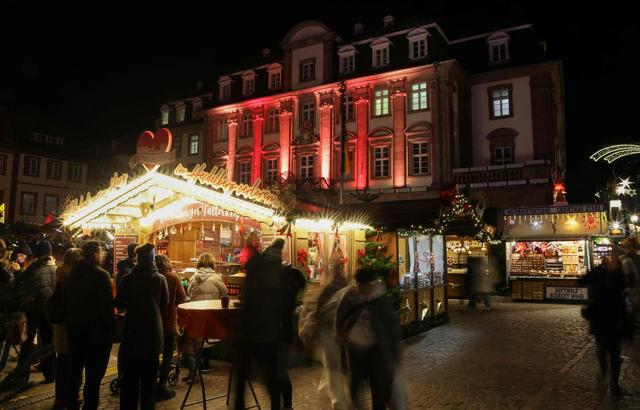 （外代一线）德国海德堡的节日氛围