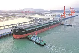 福州港三都澳港区漳湾作业区 大型船舶靠泊纪录刷新图片