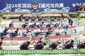 2024年深圳市观澜河龙舟赛圆满落幕图片