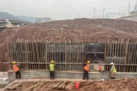 新春开门红｜重庆东站：骨架道路一期工程全面复工 预计5月前建成图片