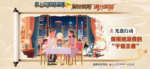 秋光如颂 全景淄博 | 文明成景过双节
