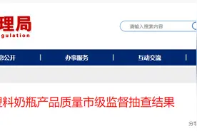山东省聊城市市场监管局公布2024年婴幼儿用塑料奶瓶产品质量市级监督抽查结果图片