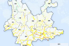 云南发布公路气象风险预警：多个高速路段道路将积雪和结冰图片