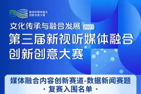 第三届新视听媒体融合创新创意大赛内容创新赛道复赛作品线上投票通道即将开启图片