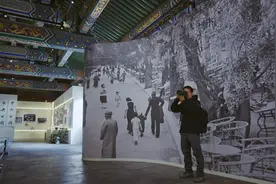 中山公园园史展亮相，多件文物展品首次与观众见面图片