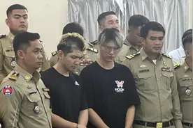 台湾网红在柬埔寨直播造假，谎称在诈骗园区遭殴打，被判处两年监禁图片