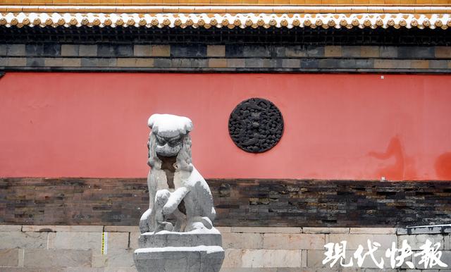 南京雪后，一不小心拍到了“地理课本封面”