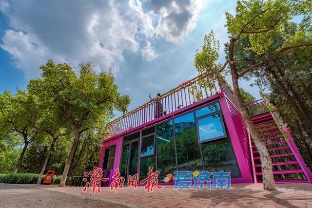 一年四季 泉在济南丨红叶谷打造全新露营地，解锁花间旅游新玩法