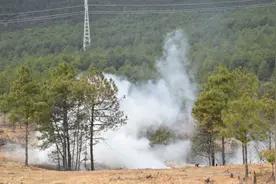 无人机上！丽江这场森林灭火演练看的是科技力图片