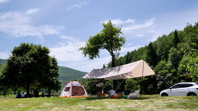 优享盛夏 清凉白山丨挖到长白县神仙露营地！在四海为家躺平的快乐，谁懂啊～#长白山下长白县