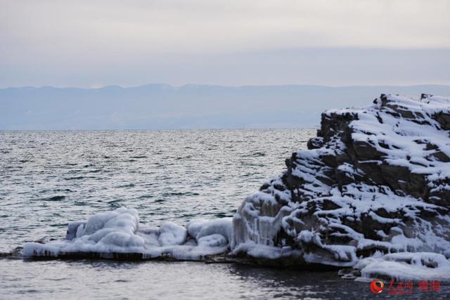 冬日青海湖