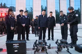 节日我在岗 | 警用无人机助力平安建设“振翅飞翔”图片