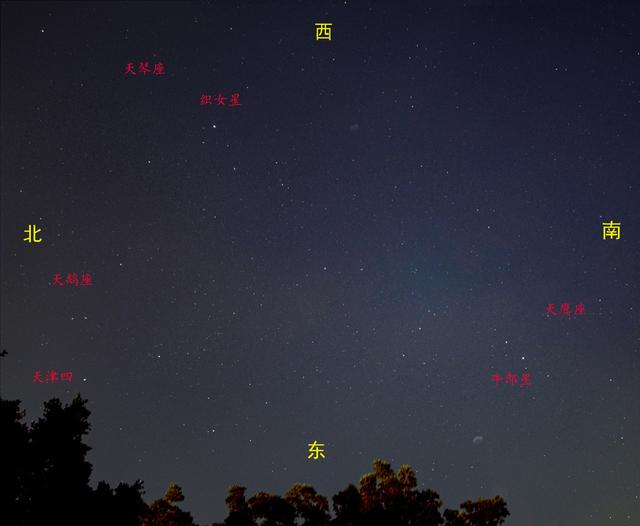 七夕怎样观看牛郎织女星和南斗六星