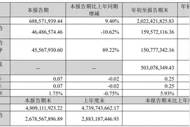 V观财报｜深市首份三季报出炉：聚灿光电前三季净利增107%图片