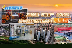 聚焦高质量发展｜抓项目 忙生产 促招商——赣州经开区开启新年“加速跑”图片