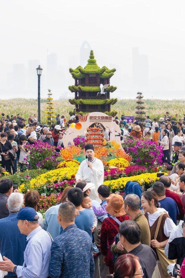 刷屏1个月正式闭幕，武汉金秋菊展留下这些名场面