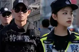 爆火！上海外滩帅气特警的采访来了！一看网友评论我笑出眼泪图片