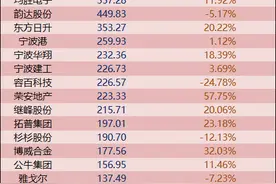 10家公司业绩翻倍 A股“宁波军团”交出2023年度成绩单图片