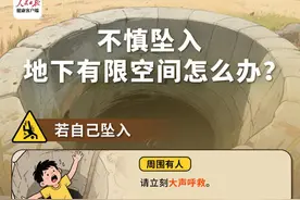 不慎坠入化粪池等“地下井”怎么办？一图了解图片