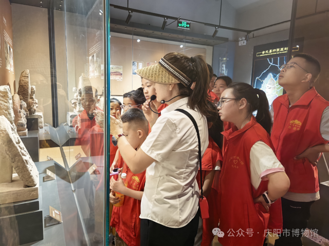 “红色星火·少年接力”庆阳市博物馆第八届小小讲解员暑期研学之旅圆满举行