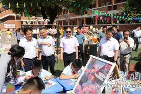 郧西县明德小学举办全县中小学“五育并举，人人参与”体艺现场会图片