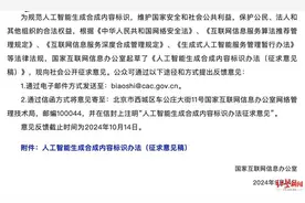 AI生成内容以假乱真如何甄别？网信办新规公开征求意见，专家：防范AI造假风险图片