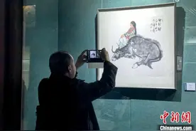 小岛康誉向新疆捐赠68幅书画作品图片